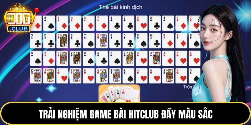 Trải nghiệm game bài HITCLUB đầy màu sắc